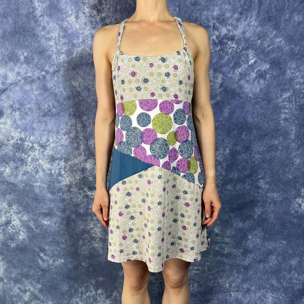 Lola Halter Racerback Athleisure Sun Dress Sz M